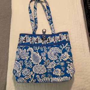 Blue floral Vera Bradley bag